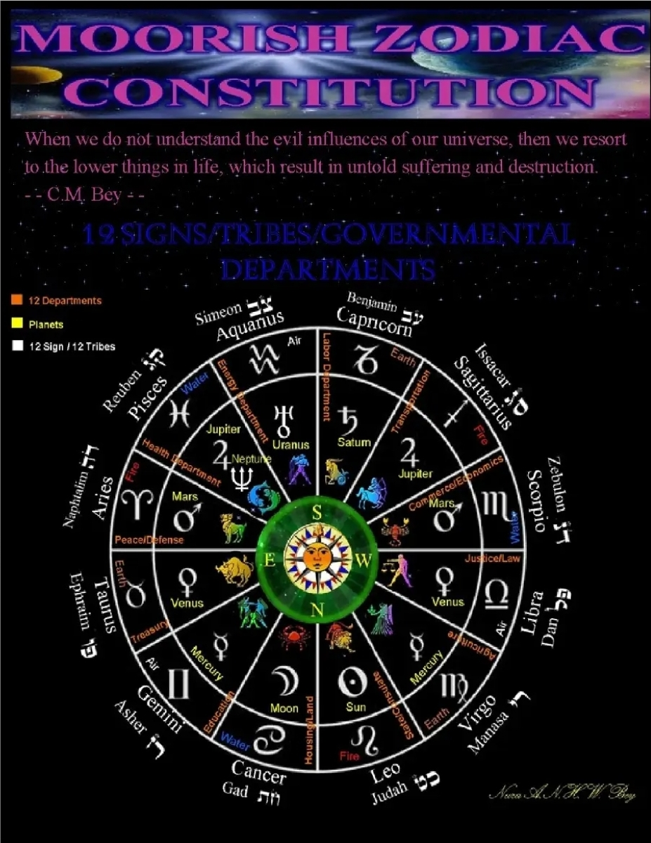 The Zodiac Constitution book cover